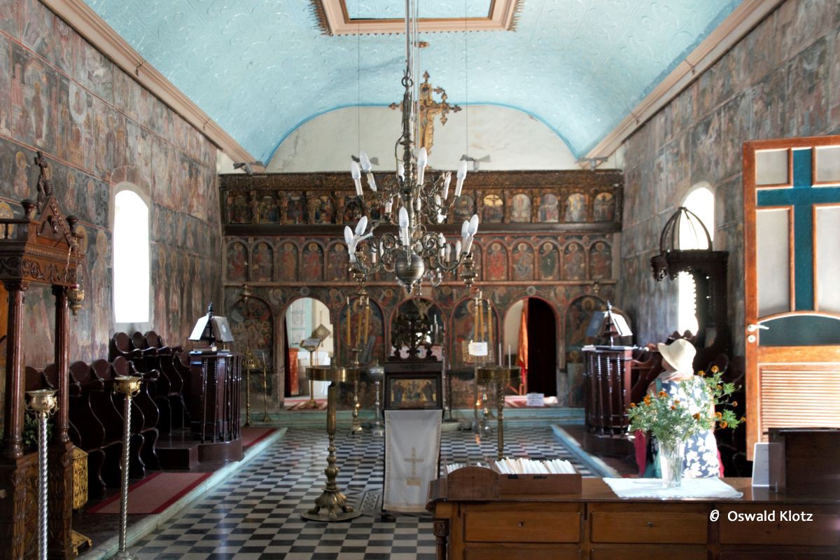 Church of the  Dormition of the Theotokos Anogi Ithaca Trails Route 11 © Oswald Klotz