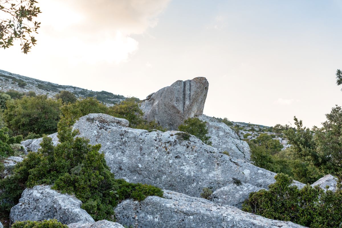 Monolith Kavelaris Anogi Ithaca Trails Route 12A