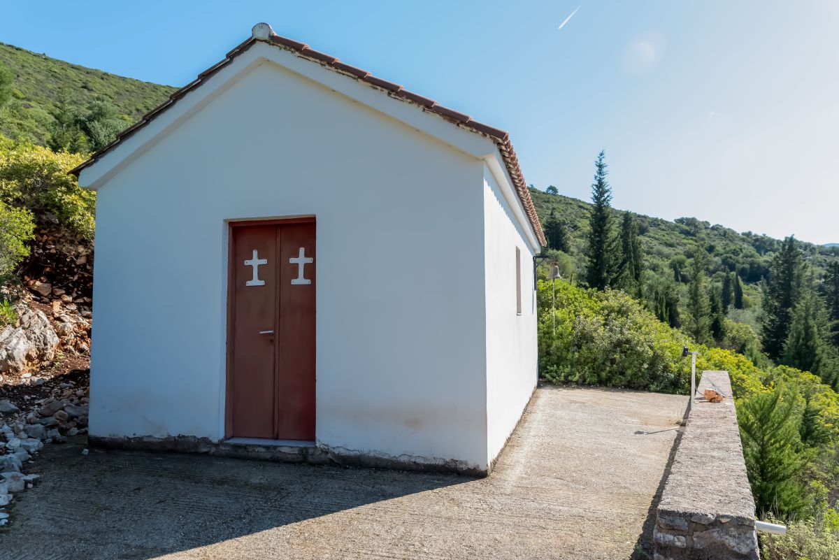 Chapel of Sts. Anargyroi Ithaca Trails Route 13