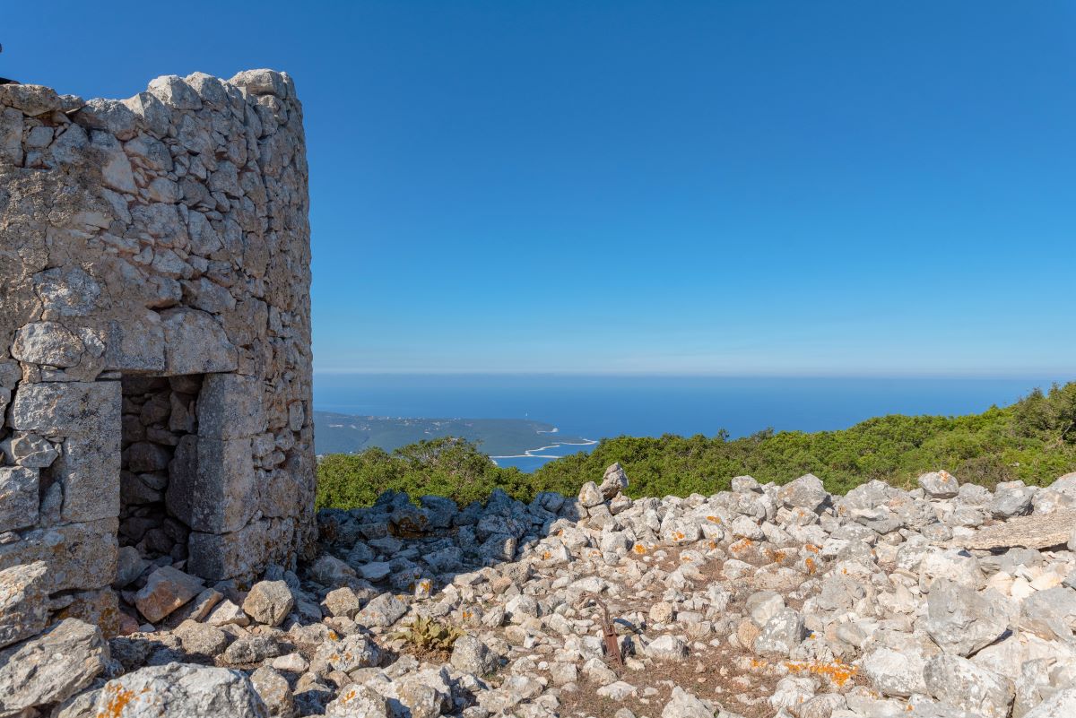 The Mavromatis (Pefanis) Windmill Exogi Ithaca Trails